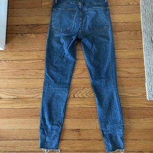 Good American ripped skinny jeans